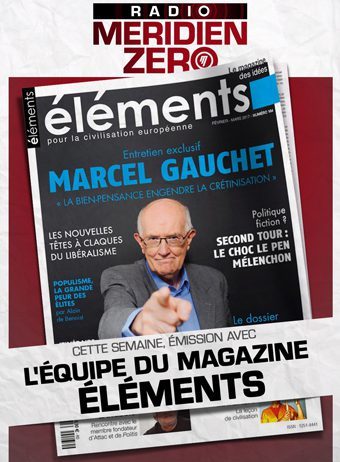 Emission n°298 : « Contre la crétinisation – Rencontre avec Eléments »