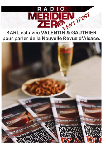 Vent d’Est #15 : « La Nouvelle Revue d’Alsace »